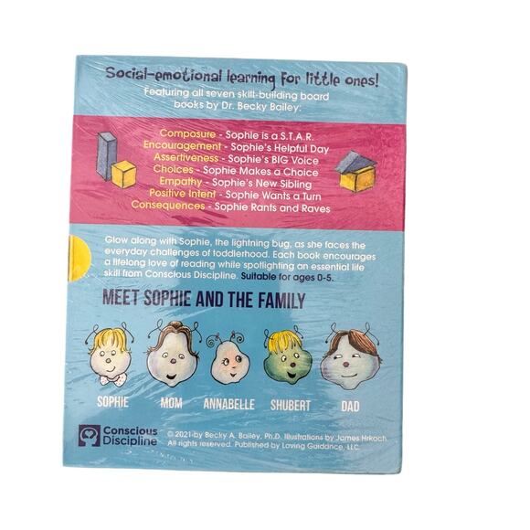 Sophie's Super Splendid Box of Books set Dr. Becky Bailey conscious discipline - Picture 2 of 9